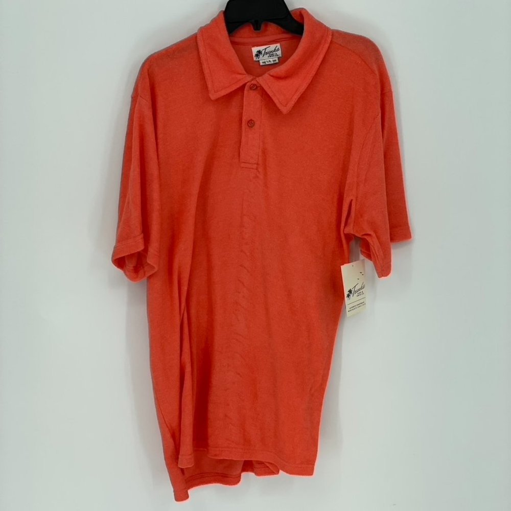 Trucks Surf & Swim Co. Men's Salmon Polo